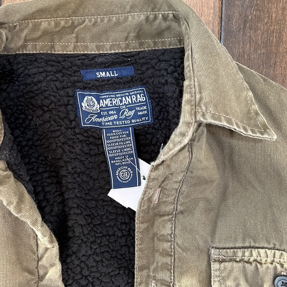 American Rag Fleece Lined Jacket - Picture 3 of 3